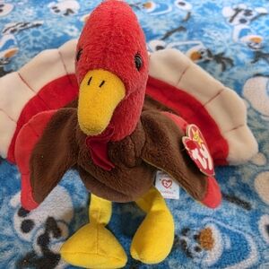 Gobbles The Turkey TY Beanie